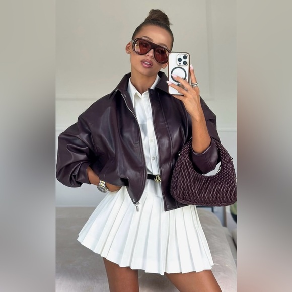 Spring 🌺 NWT ZARA blogger fav SHIRT DRESS M 
🚨 My prices are firm, no discount - Picture 4 of 14